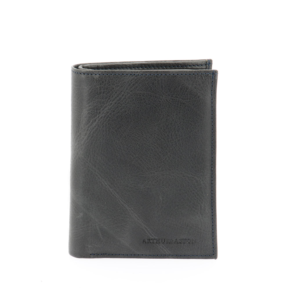 Portefeuille Rose en cuir