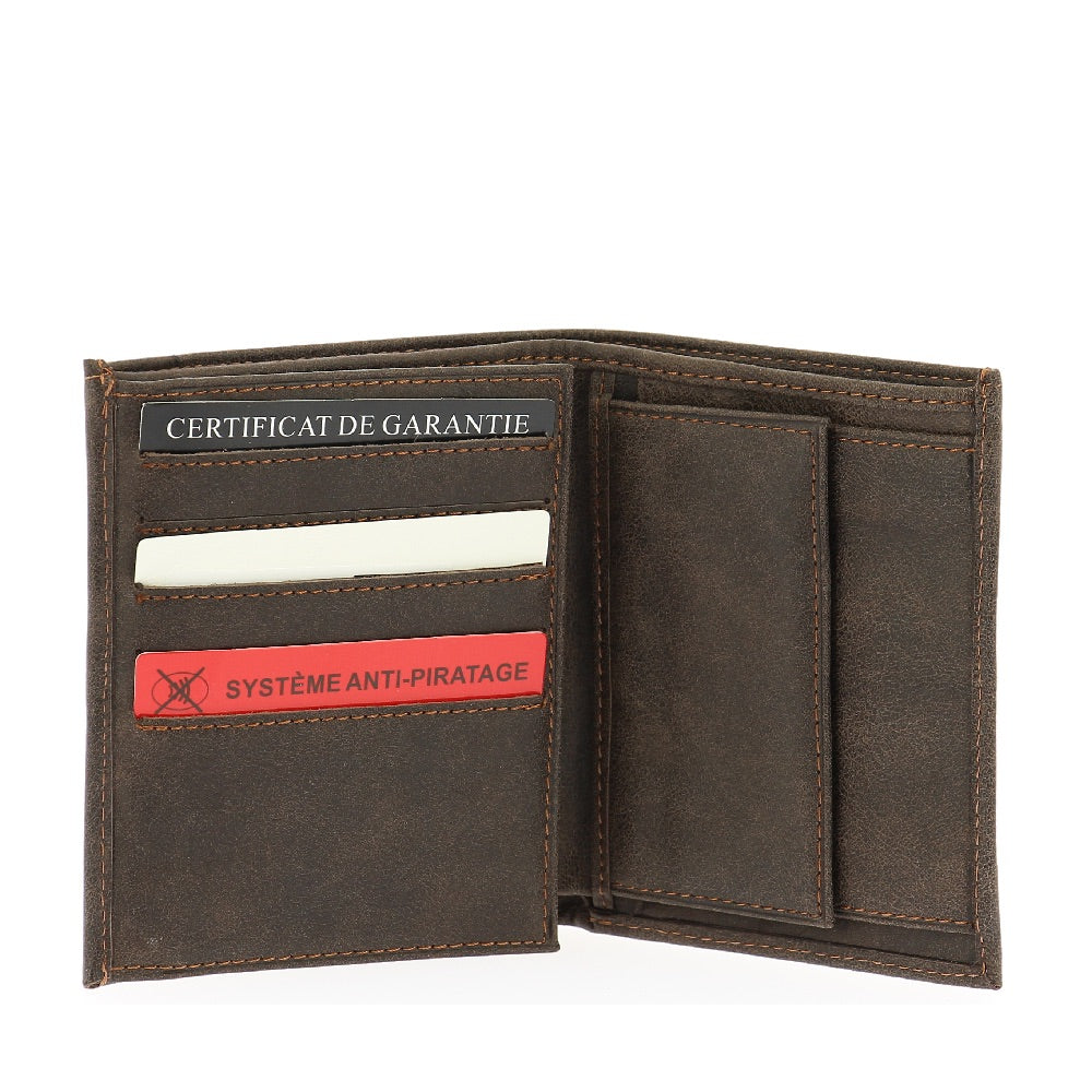 Portefeuille Diego cuir vachette
