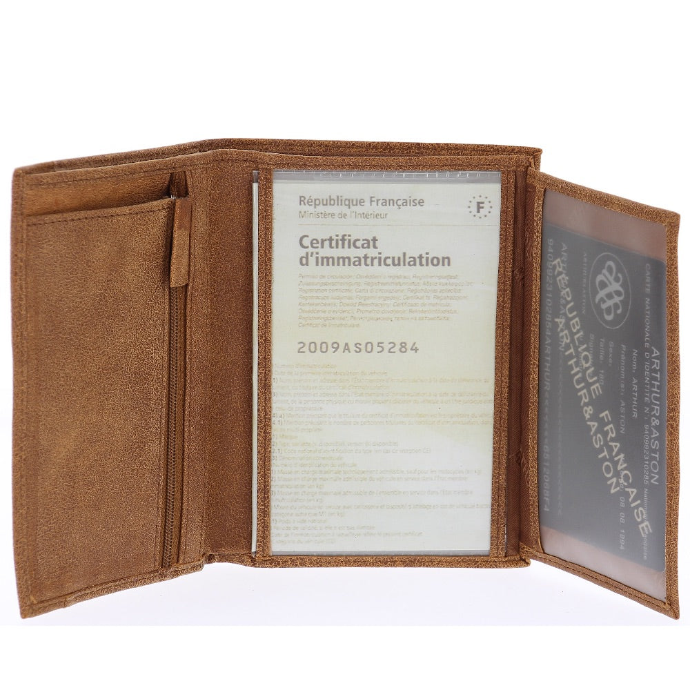 Portefeuille Diego cuir vachette