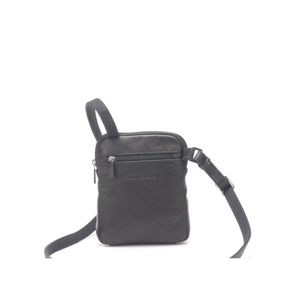 Small body bag Pablo model in dipped leather