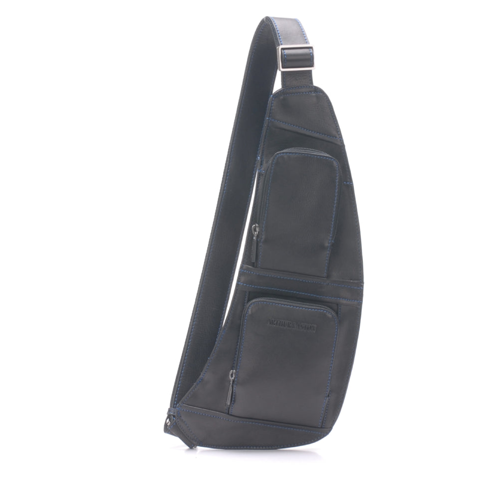 Pablo dipped leather body bag