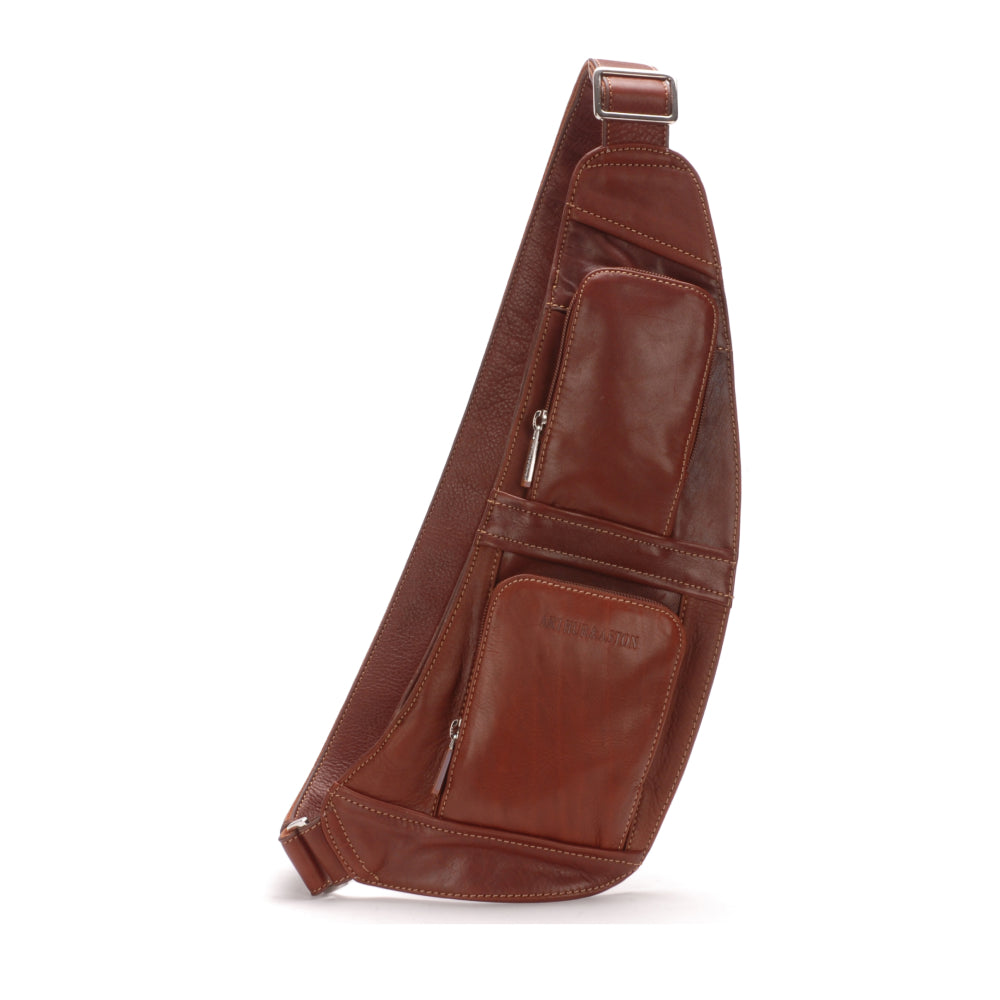 Pablo dipped leather body bag