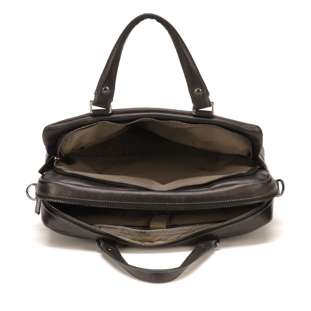 Large format document holder Pablo in dipped cowhide leather