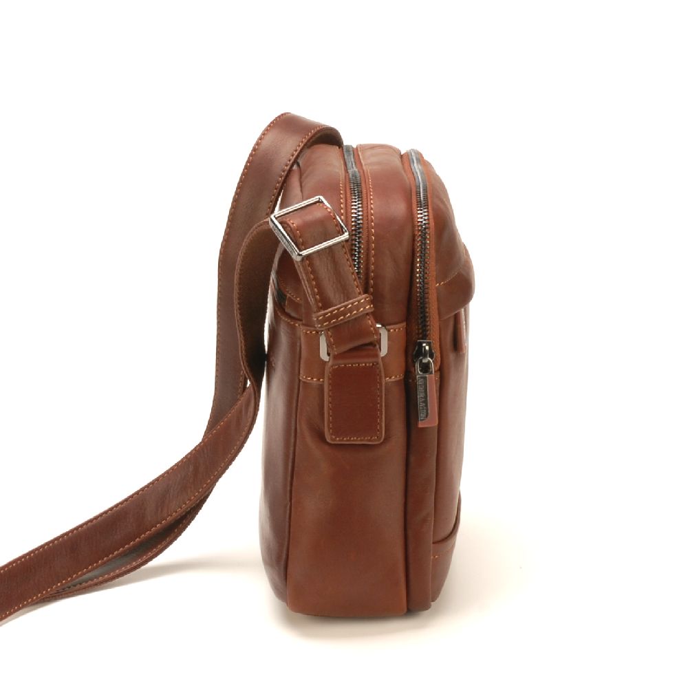Pablo crossbody bag in dipped leather