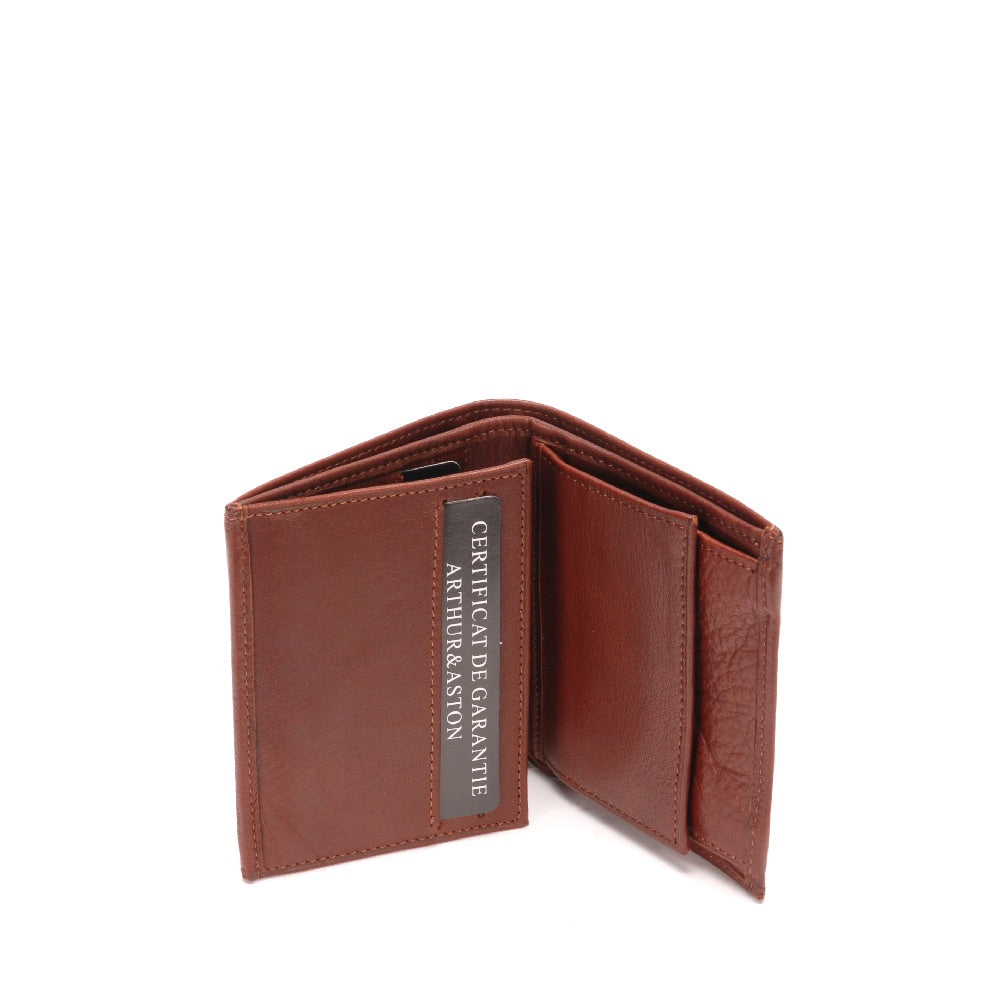 Pablo dipped leather wallet