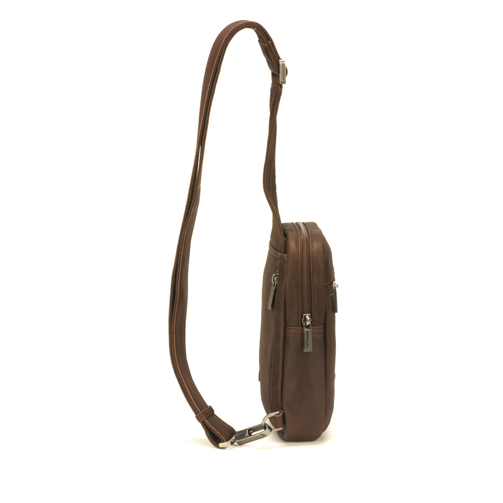 Oscar leather body bag