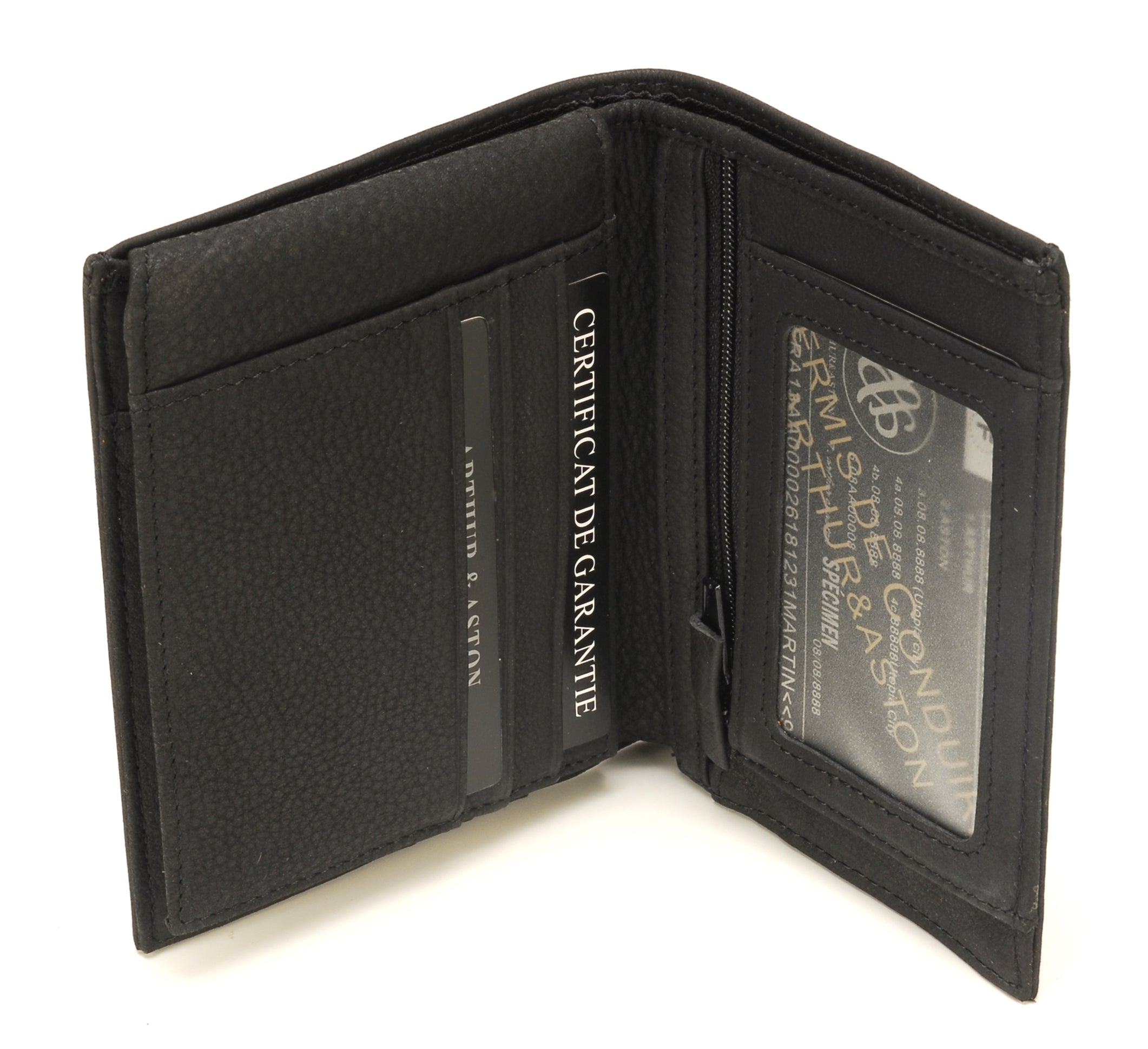 Oscar Leather Wallet and Card Holder