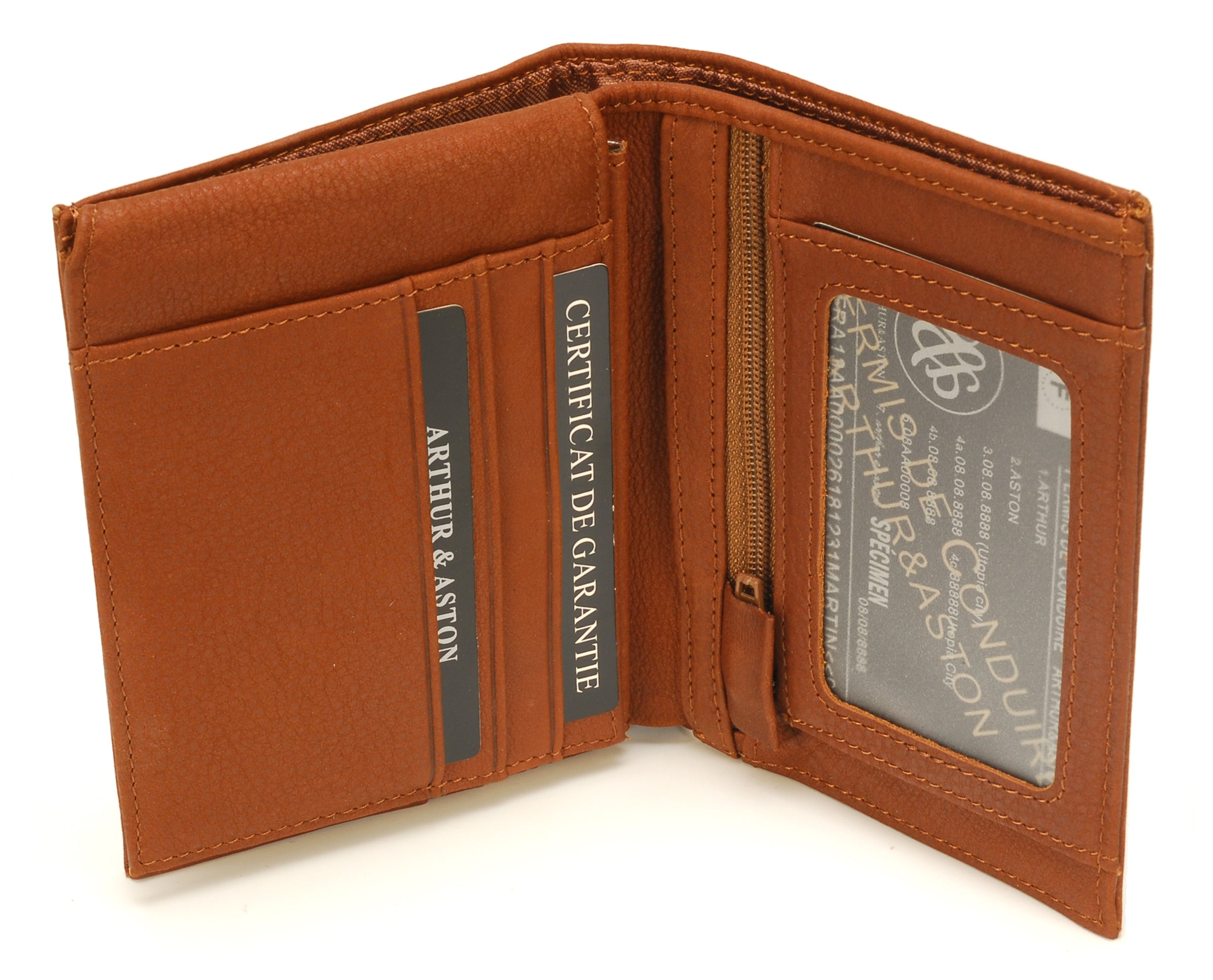 Oscar Leather Wallet and Card Holder