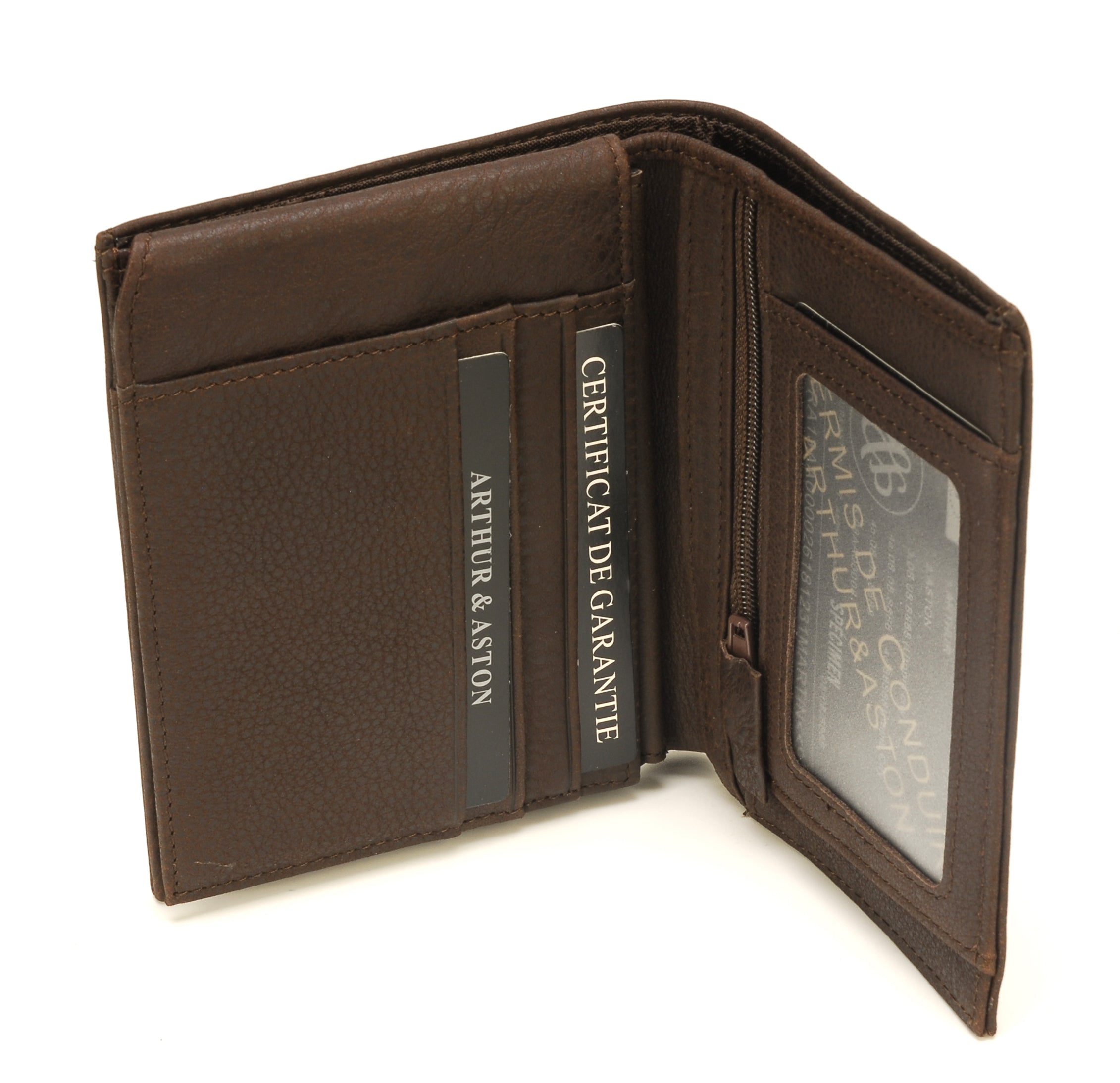 Oscar Leather Wallet and Card Holder