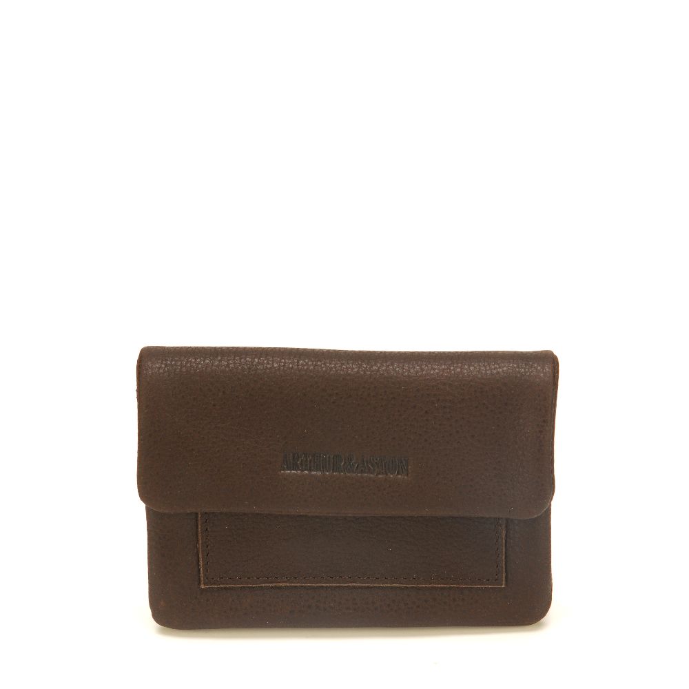 Oscar leather flap wallet