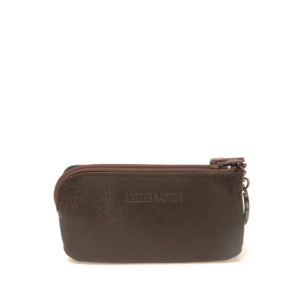 Ennis Dipped Leather Key and Purse