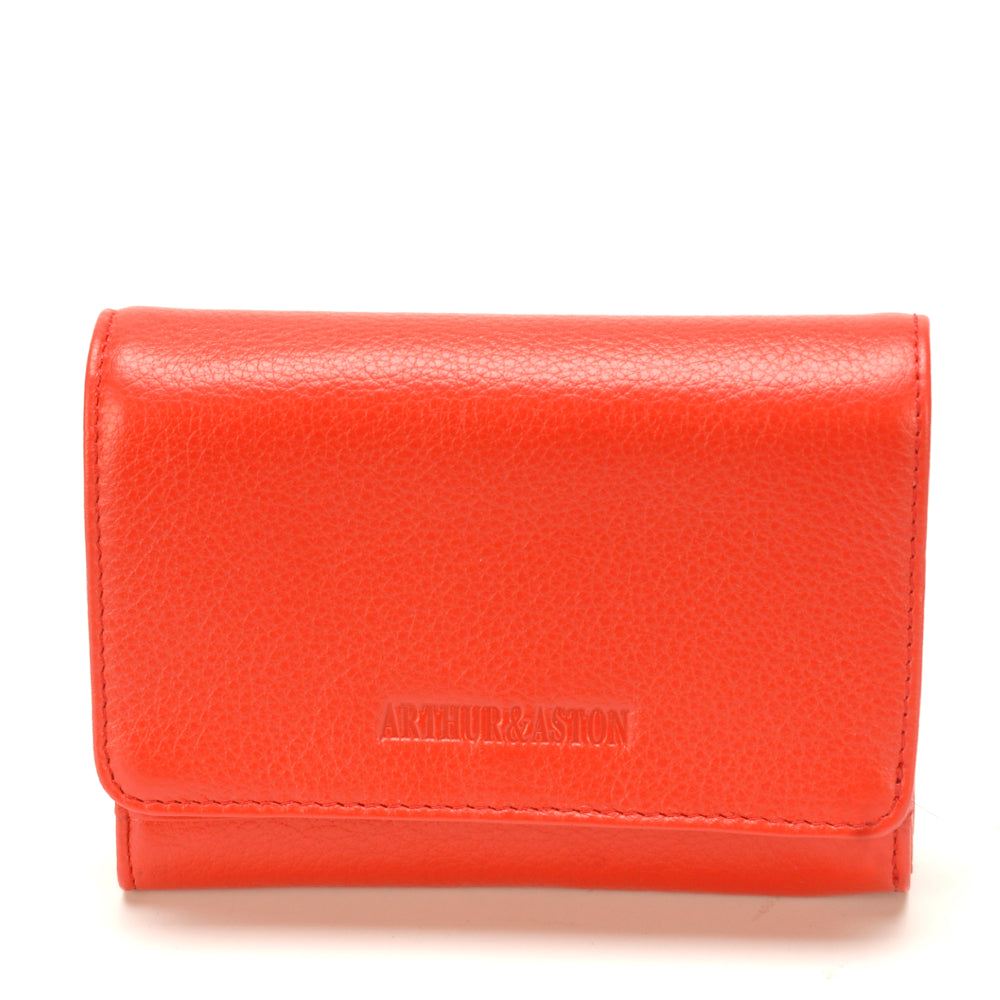 Célia leather wallet and cards