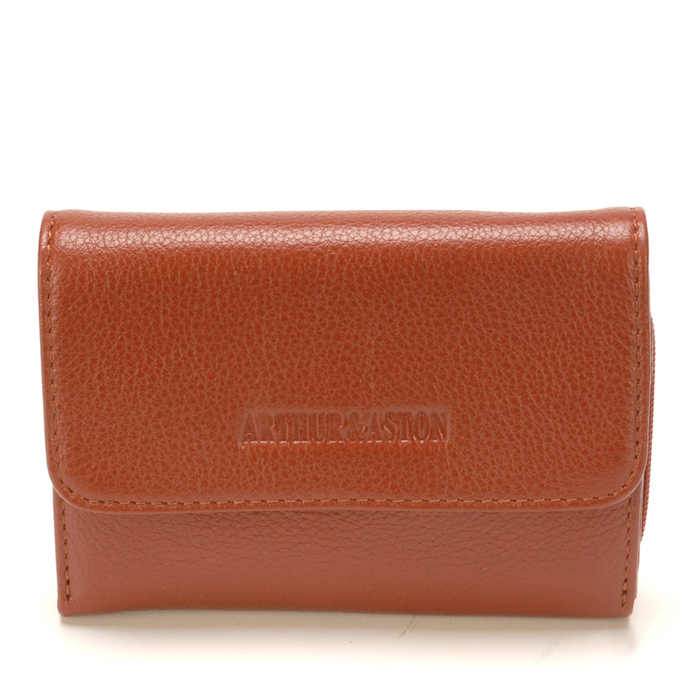 Célia leather wallet and cards