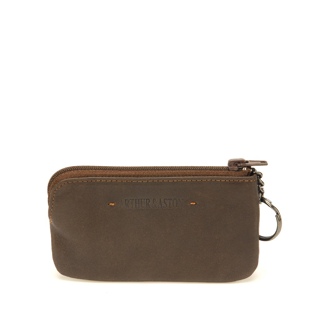 Porte monnaie zippée cuir Johany