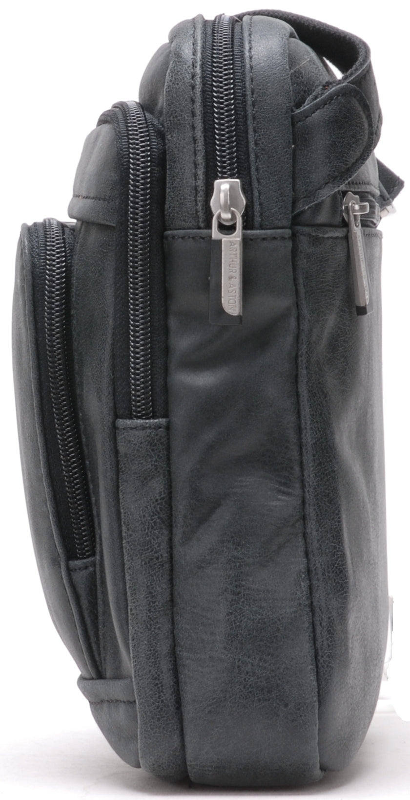 Cristiano medium model destroyed leather crossbody bag
