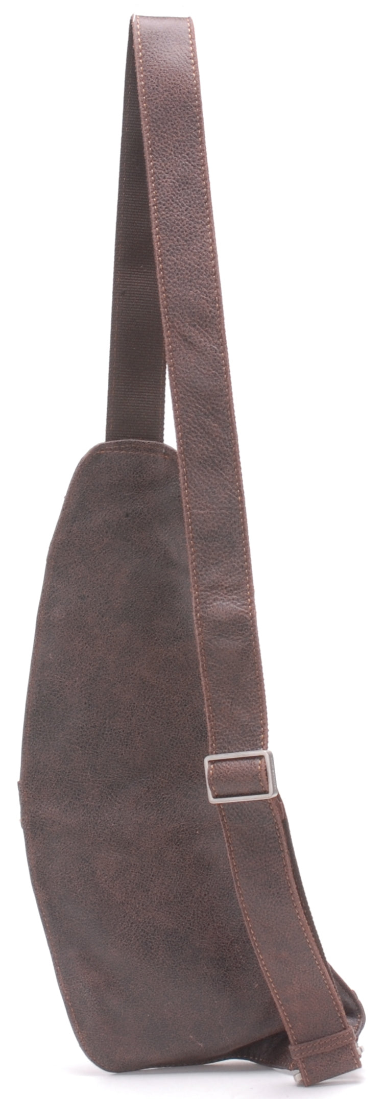 Cristiano body bag in destroyed leather