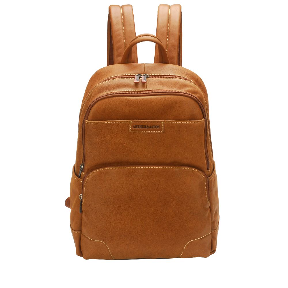 backpack leather bottom Leather Backpacks