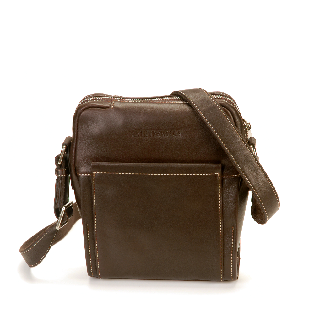Gustave cowhide leather crossbody bag