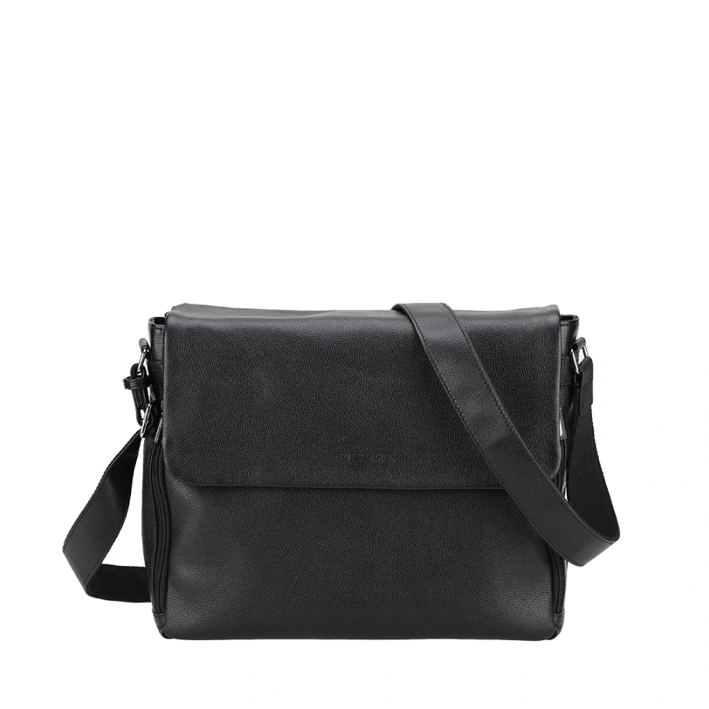 Dorian Small Leather Messenger Bag