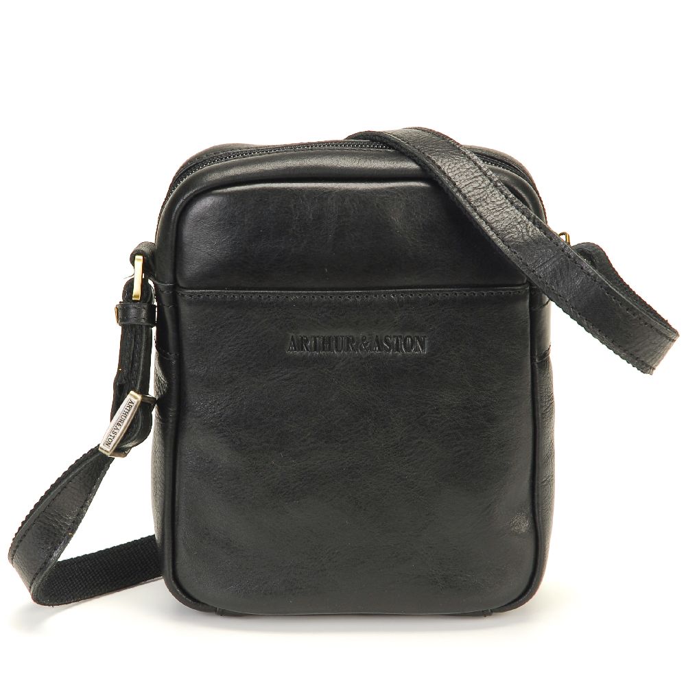 Adam cowhide leather crossbody bag