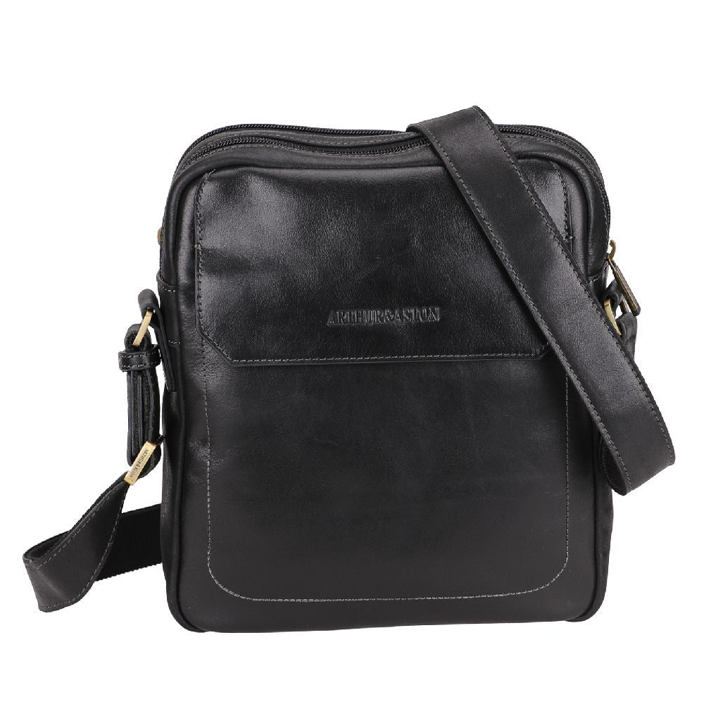 Martin Leather XL Crossbody Bag