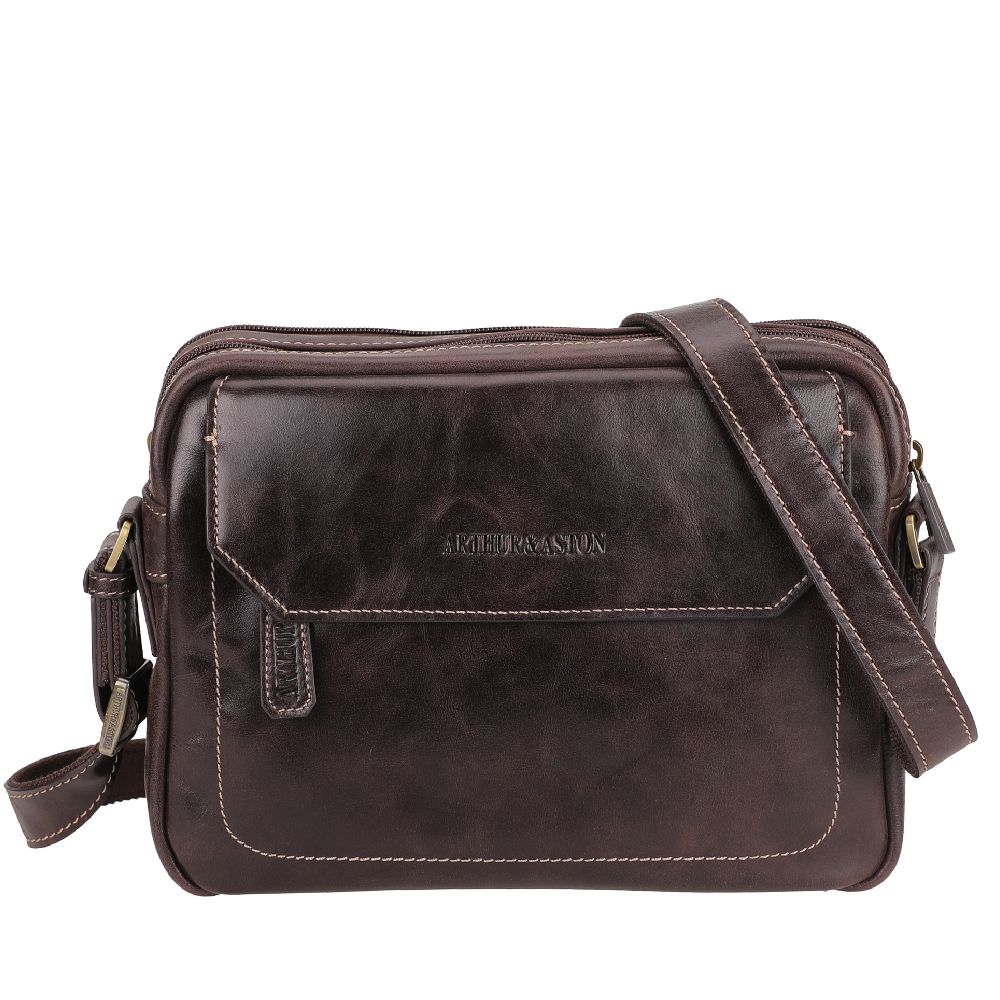 Martin Leather Crossbody Bag