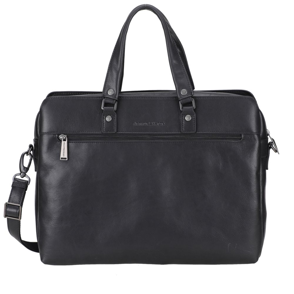 Cosmo large leather briefcase