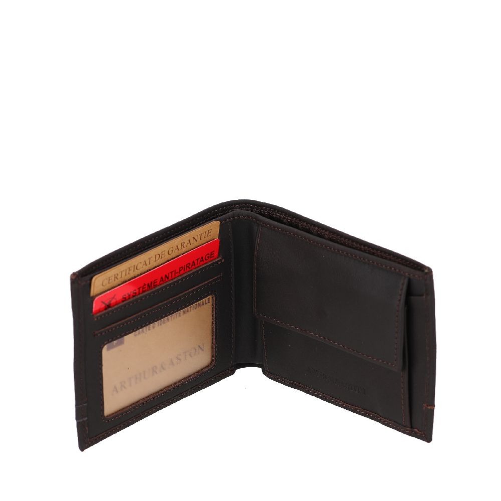 Italian Leather Wallet Nero