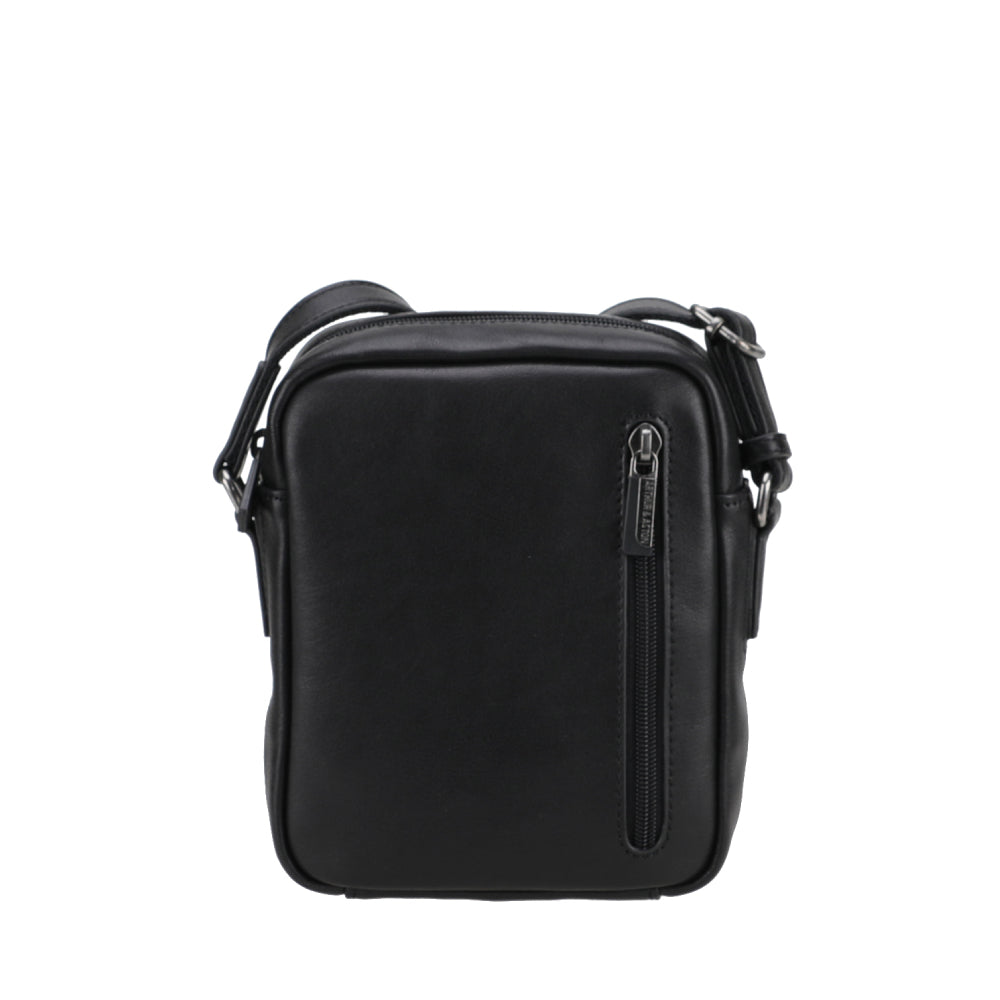 Leon Leather Crossbody Bag