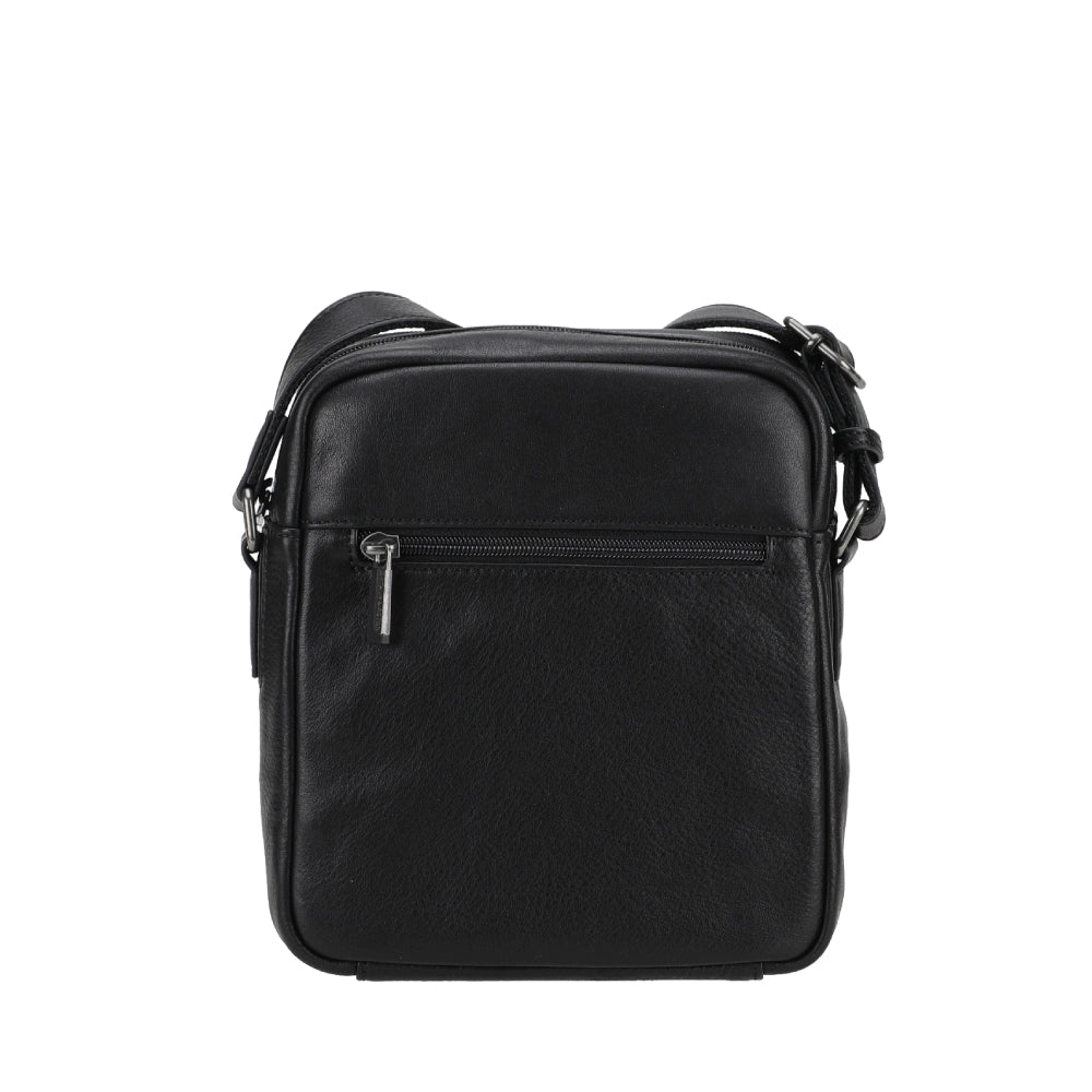 Leon Leather Crossbody Bag