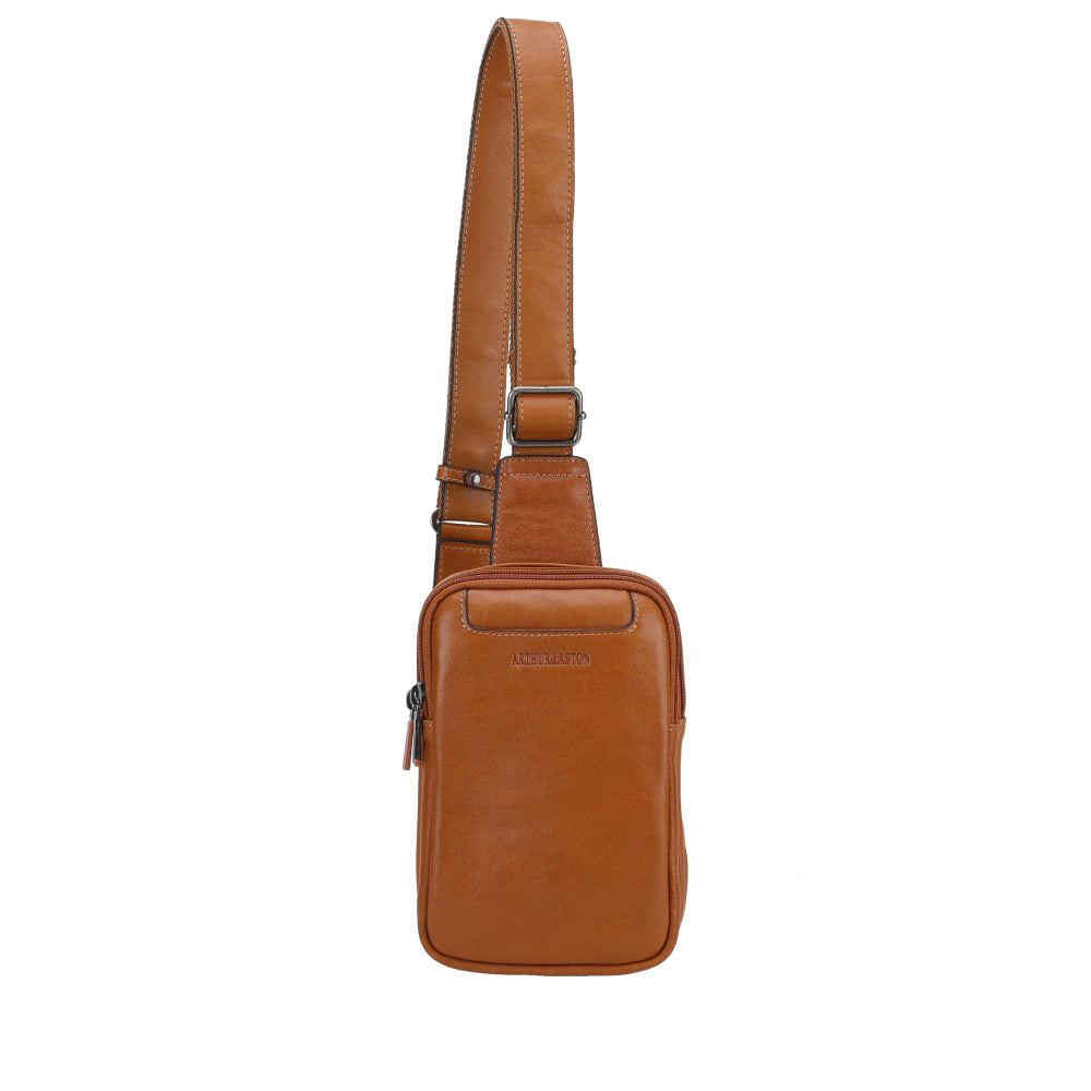 Leon Leather Body Bag