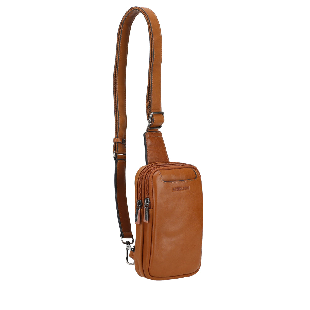 Leon Leather Body Bag