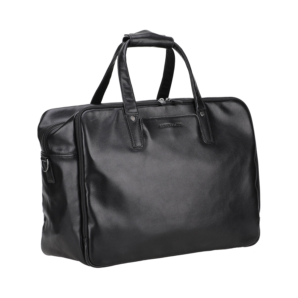 Leon leather travel bag