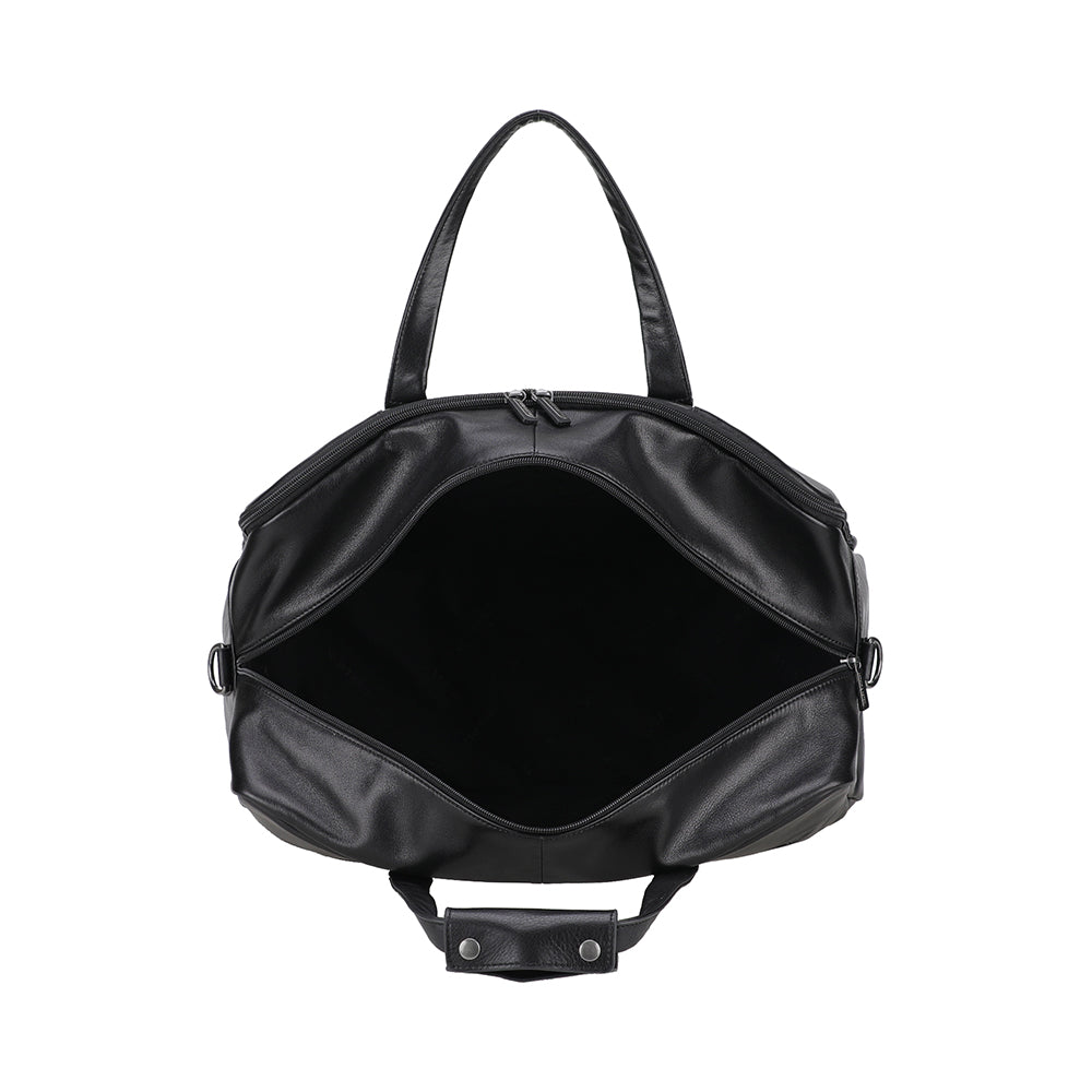 Leon leather travel bag
