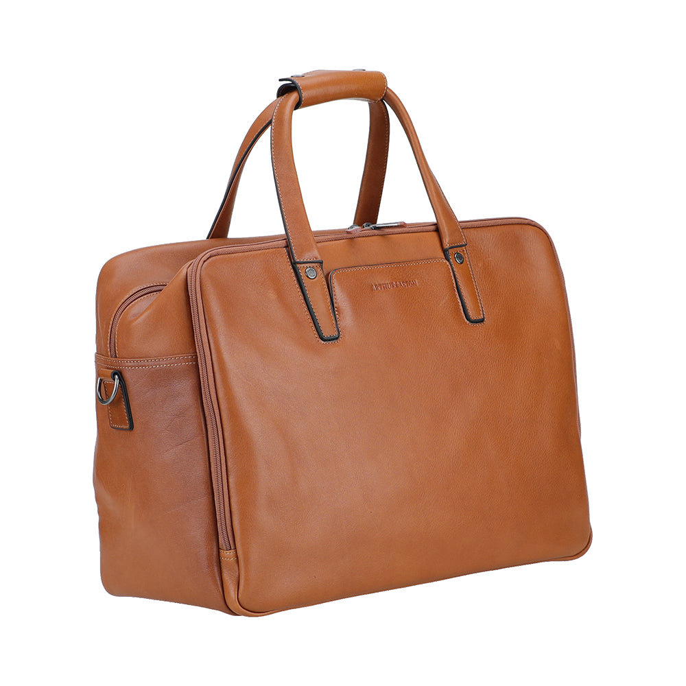 Leon leather travel bag