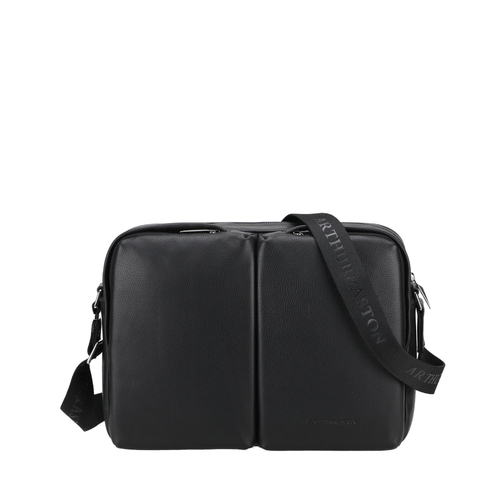 Thomas leather messenger bag, size M