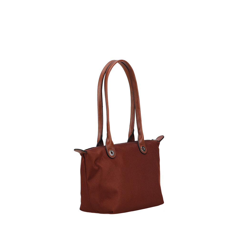 Petit sac cabas épaule Louise en polyester