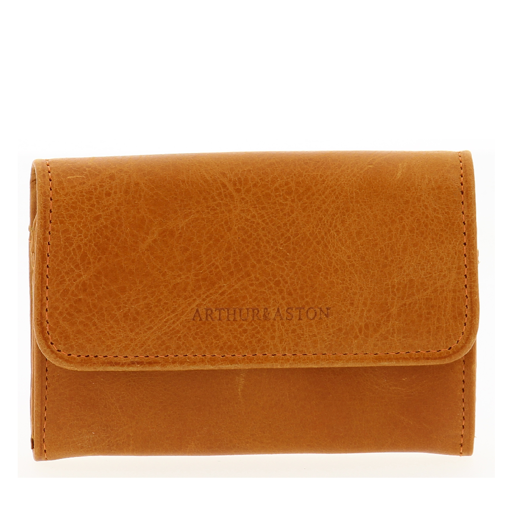 Oiled cowhide leather wallet and cards