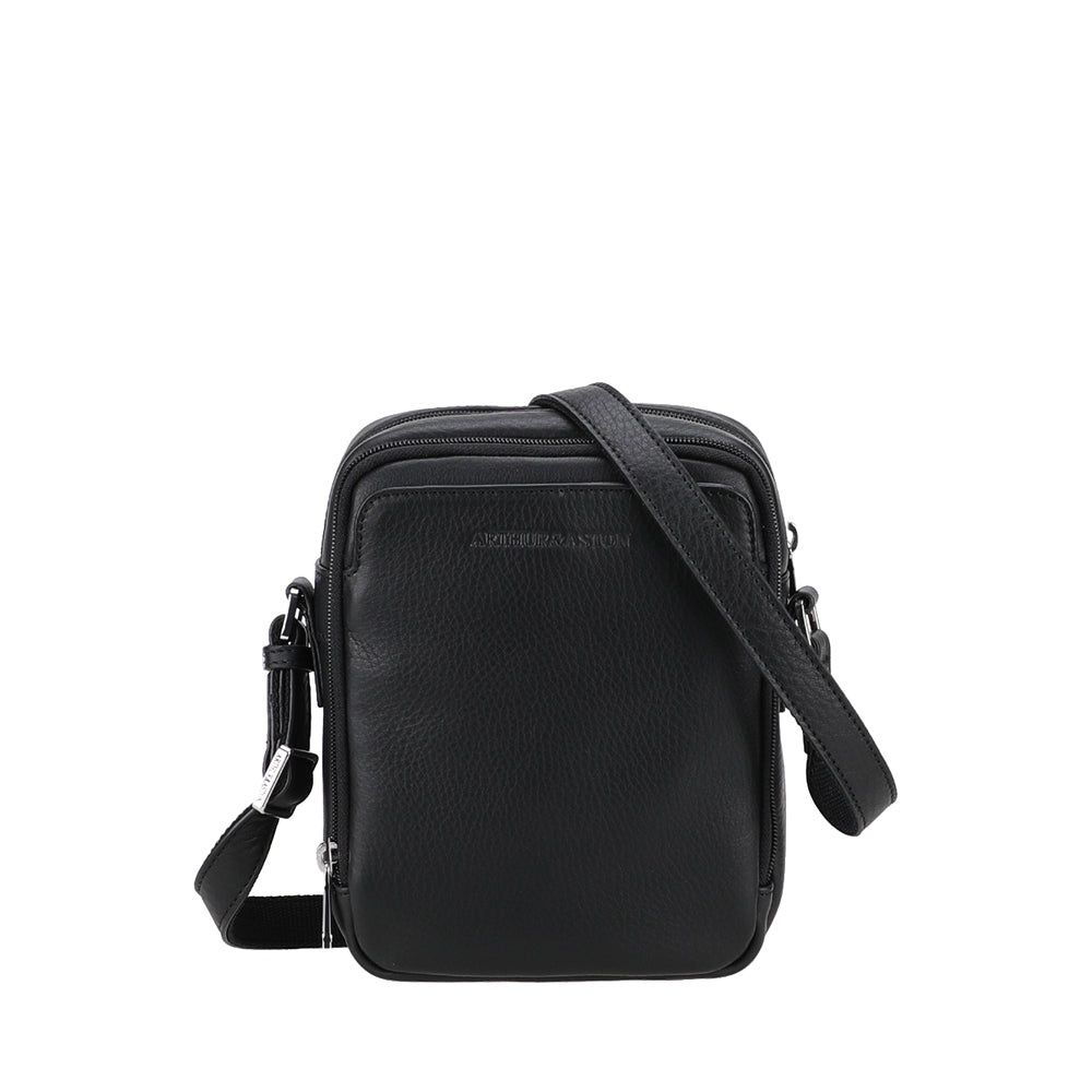 Medium Leather Angel Crossbody Bag