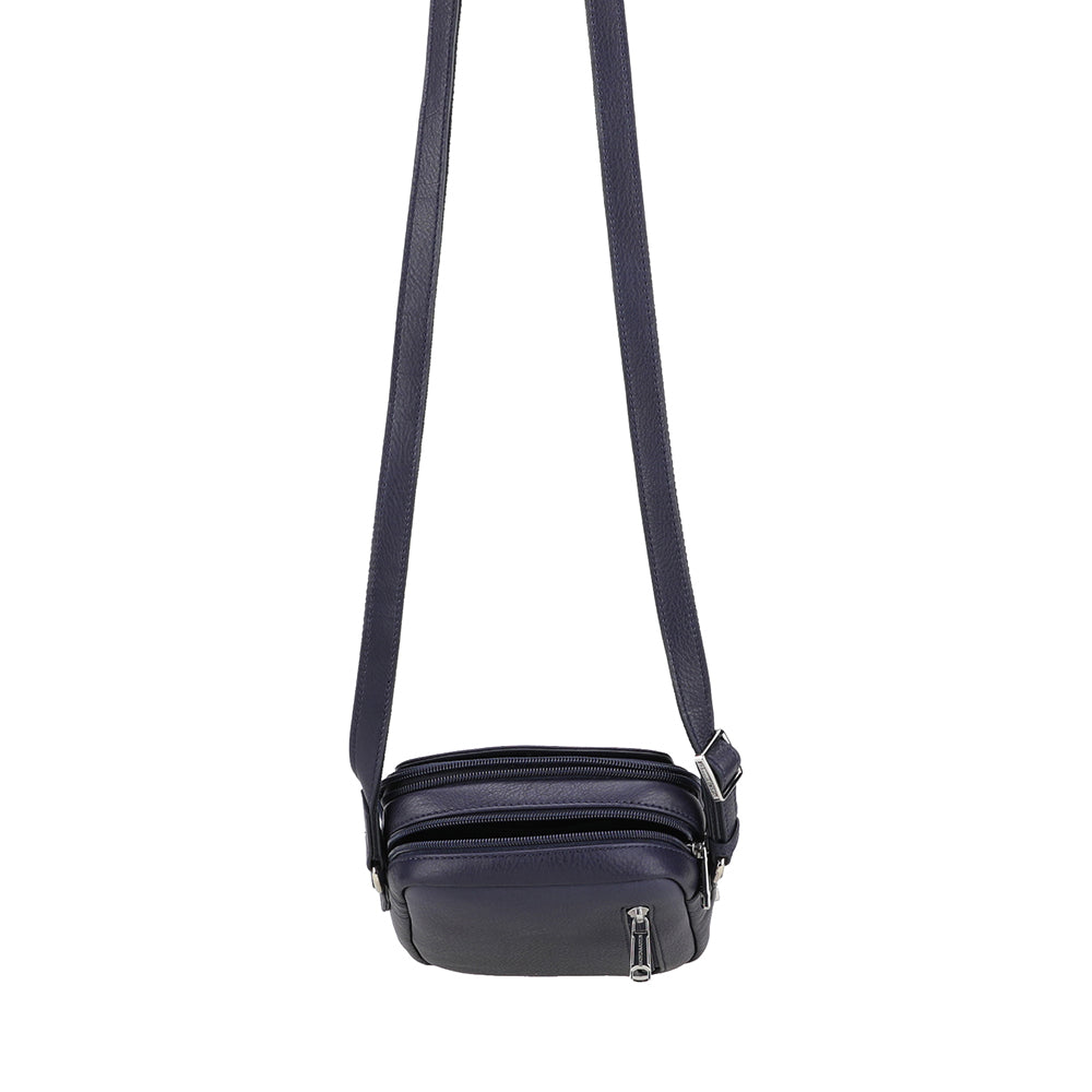 Medium Leather Angel Crossbody Bag