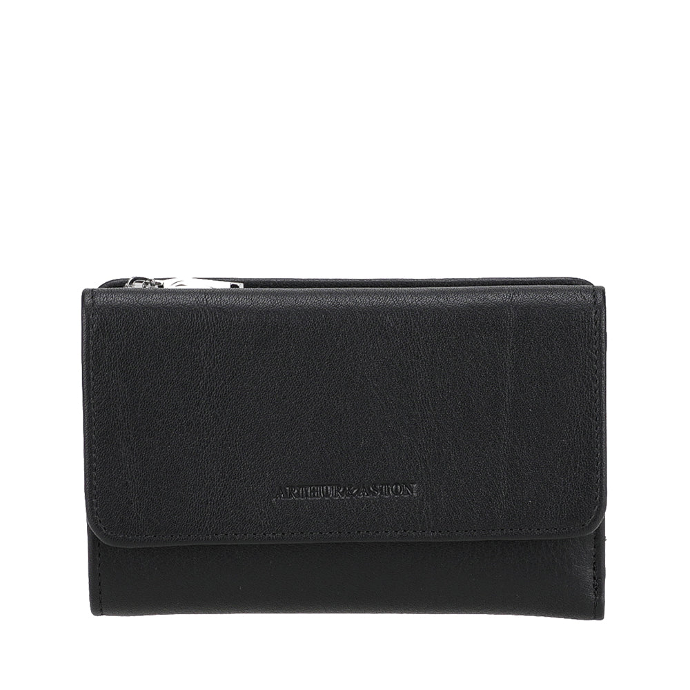 Portefeuille compact cuir Ange