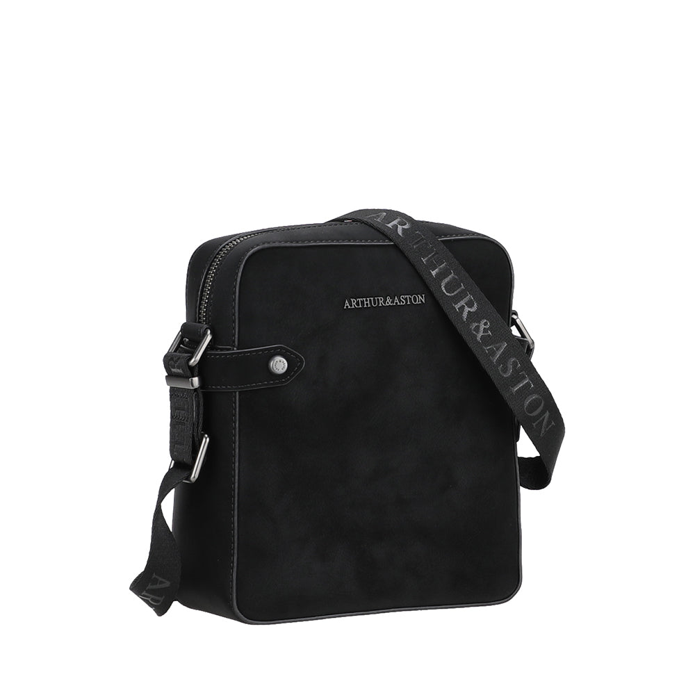 Sac Travers S Misha croûte de cuir
