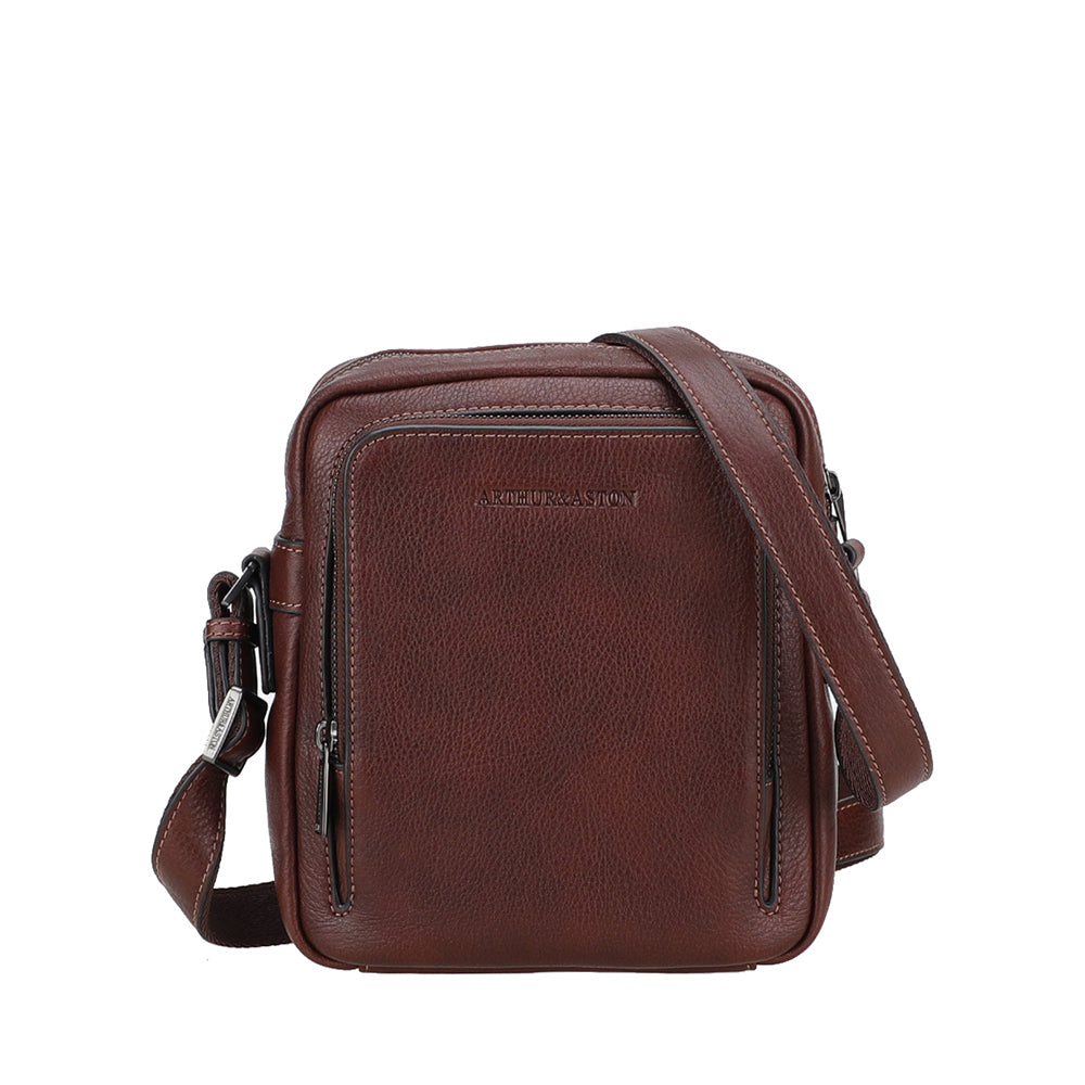 Grand sac travers cuir Nairo