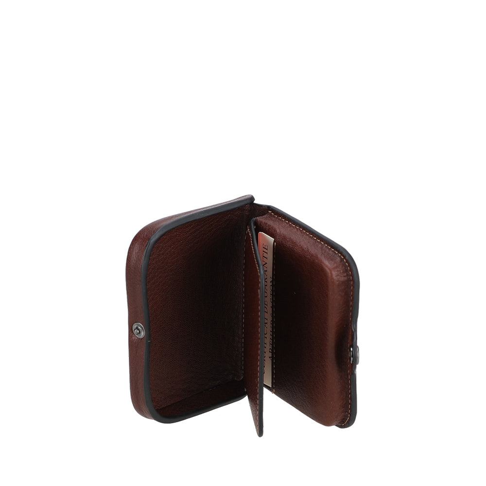 Porte monnaie à pression Cuir Nairo
