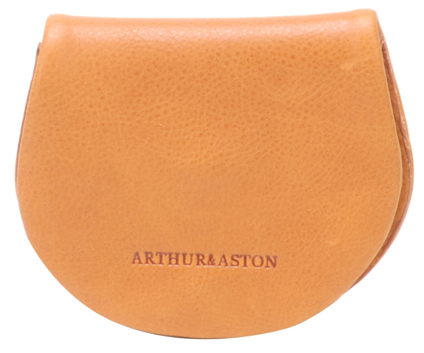 Porte-monnaie en cuir huilé Rose