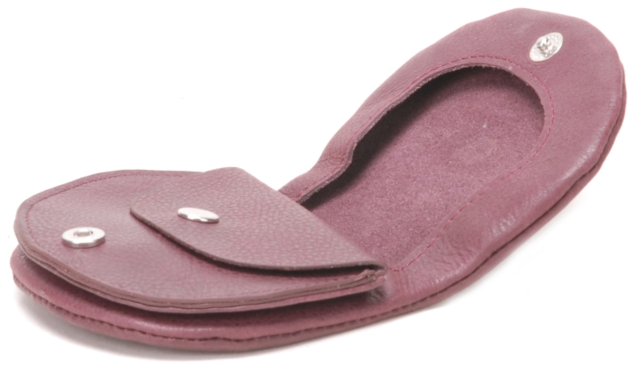 Porte-monnaie en cuir huilé Rose