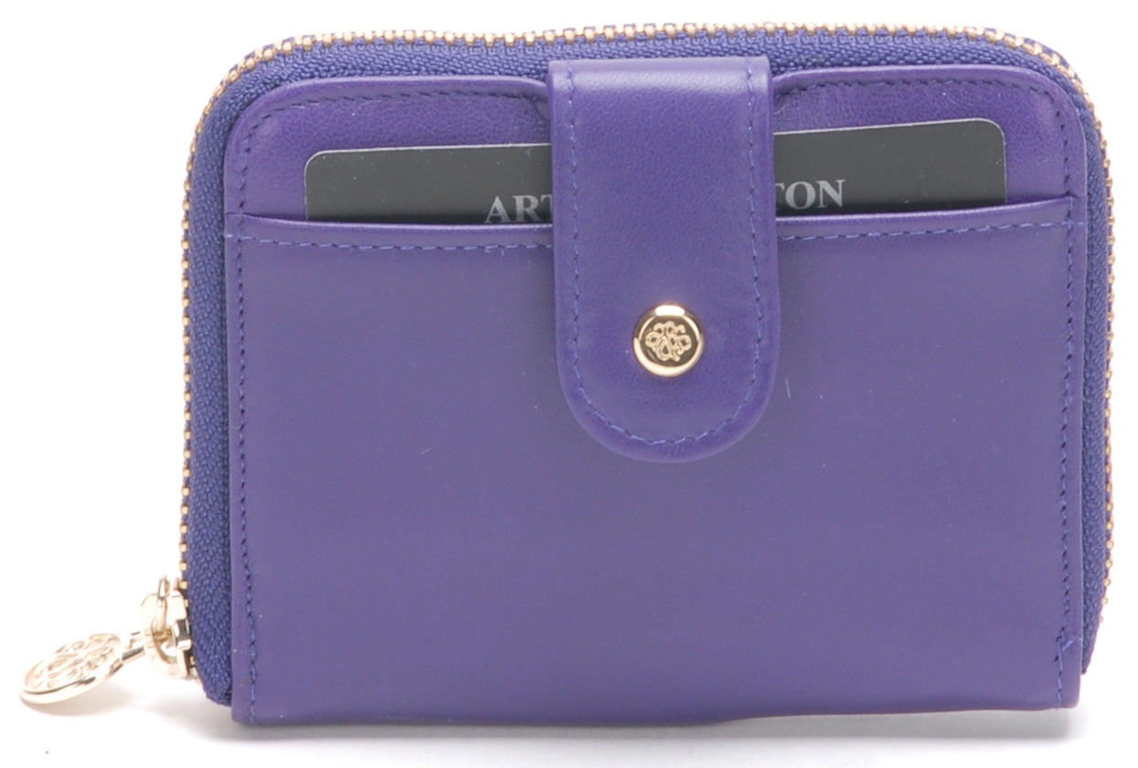 Porte-cartes cuir agneau plongé