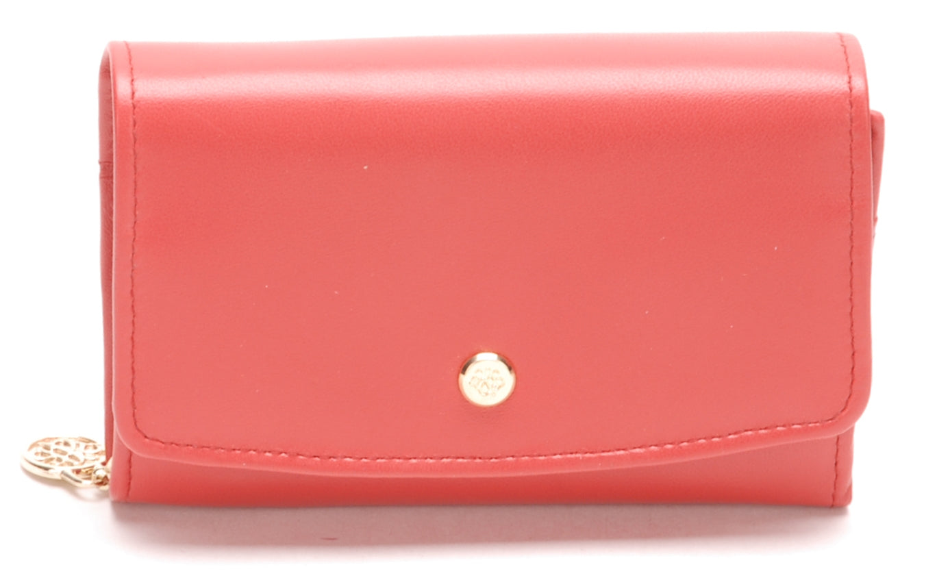 Porte-monnaie et cartes cuir agneau plongé