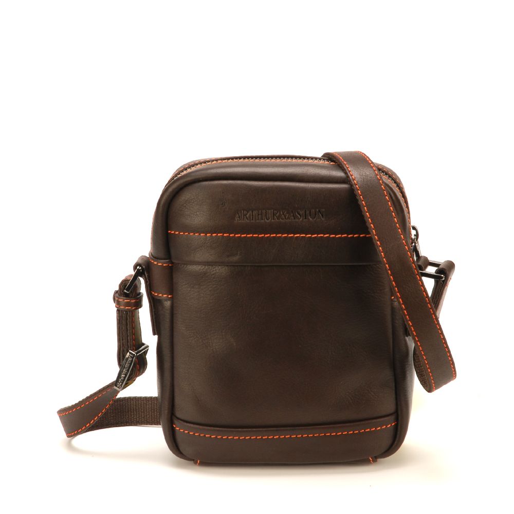 Pablo crossbody bag in dipped leather