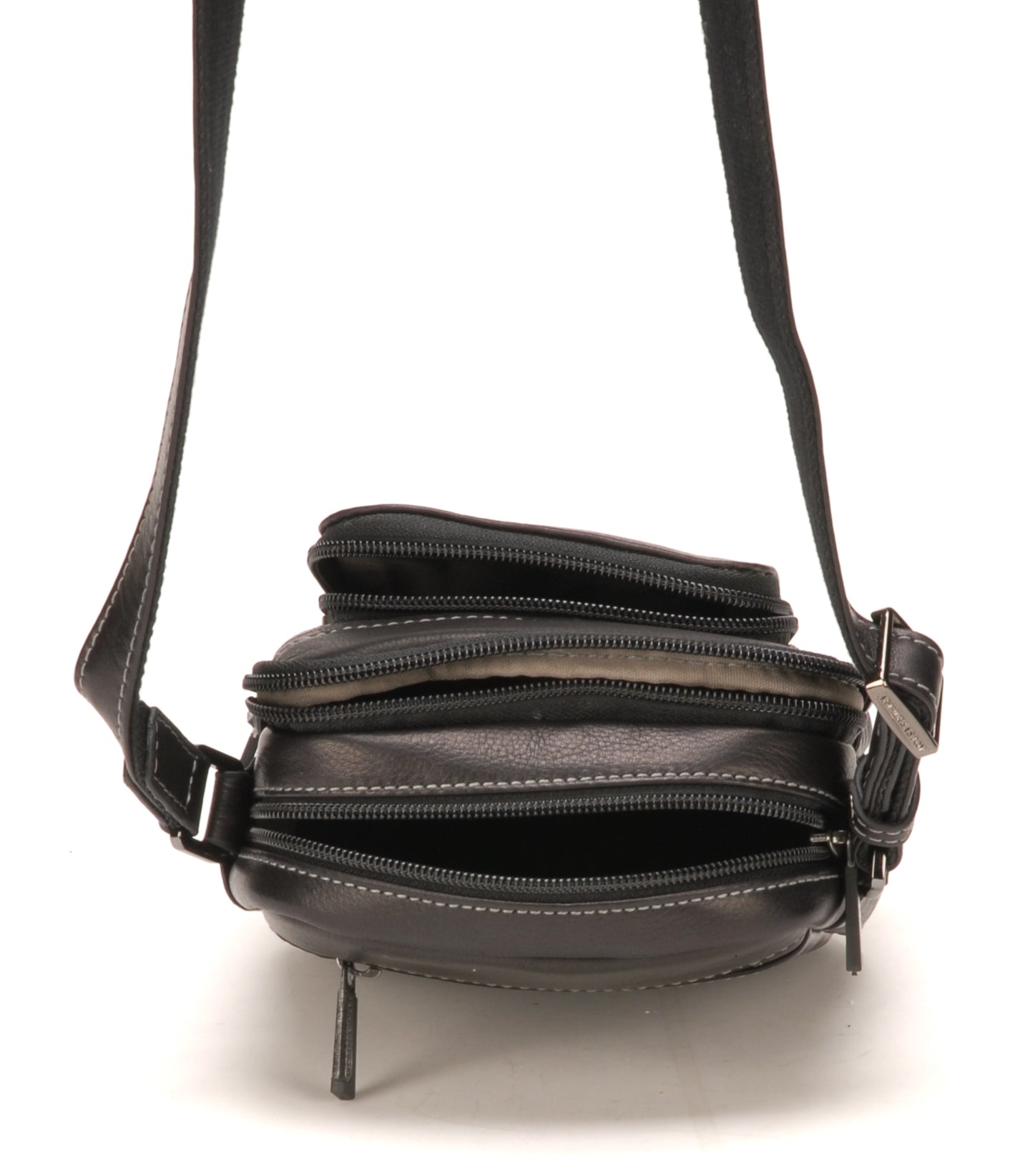 Small Pablo crossbody bag in dipped leather